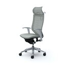 バロン チェア オカムラ オフィスチェア 岡村製作所 オフィス家具 デスクチェア メッシュチェア 肘付き ヘッドレス付き エクストラハイバック CP88BW C...