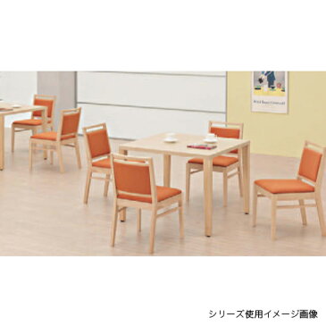 【最大1万円クーポン8/9 2時まで】ダイニングチェア 送料無料 ネオウッドライト 4本脚 布張り 木製チェア 木製フレーム 食堂チェア 休憩スペース 病院 福祉施設 9375YZ-F