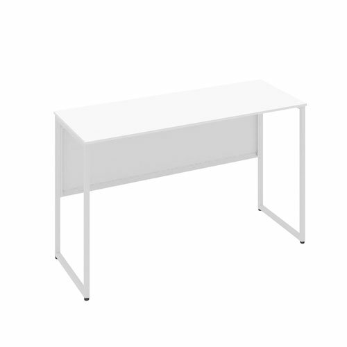 【P5倍11/30 13-15時&最大1万円クーポン11/30】 オカムラ ソリスト ホームデスク 幅1200×奥行450mm ホワイト パソコンデスク 作業デスク シンプルデスク テレワーク モダン おしゃれ 8TS0FE-MK27