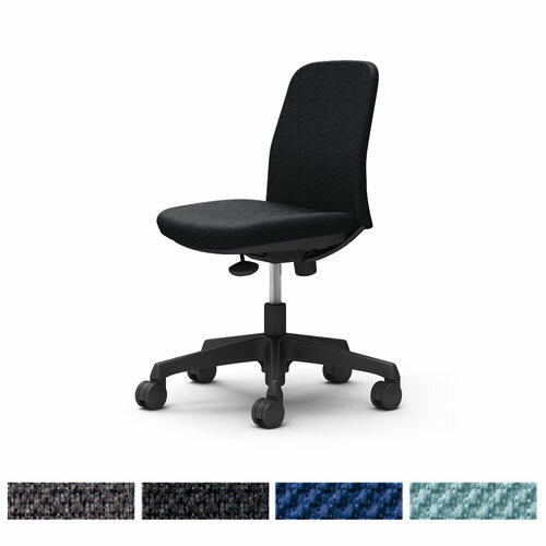 【P5倍10/20 13-15時&最大1万円クーポン10/20】 【設置無料】 オカムラ ライブス エントリーチェア コンパクト ブラックボディ 肘なし オフィスチェア パソコンチェア おしゃれ テレワーク 事務椅子 CD13AR-F