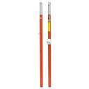 【P5倍5/5 13-15時&最大1万円クーポン5/5】 【法人限定】 バレー支柱 2本セット 床下25cm 床下27cm 床下30cm 体育館用 差込式 スチ...