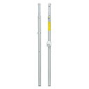 【P5倍5/5 13-15時&最大1万円クーポン5/5】 【法人限定】 バレー支柱 2本セット 床下25cm 床下27cm 床下30cm 体育館用 差込式 アル...