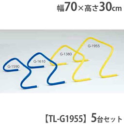 【P3倍5/1 13-15時&最大1万円クーポン5/1～7】 【法人限定】ハードル 高さ30cm 5台セット トレーニングハードル リハビリ用品 介護用品 陸上 運動用品 フレキシブルハードル30 トーエイライト G1955 G-1955