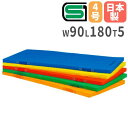 【P5倍6/15 13-15時&最大1万円クーポン6/15】 【法人限定】体操マット 90×180×5cm エコカラー合成スポンジマット 体育マット エバーマッ...