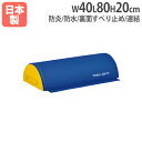 【P3倍6/1 13-15時&最大1万円クーポン6/1】 【法人限定】 プレイフォームマット 半円形 裏面すべり止め付 バランス感覚 キッズ向け 体育用品 屋内...