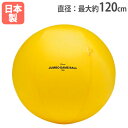 【P5倍5/5 13-15時&最大1万円クーポン5/5】 ジャンボゲームボール120 直径120cm ナイロン 大玉 大型ボール 体育用具 レクリエーション 教...