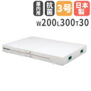 【P5倍5/5 13-15時&最大1万円クーポン5/5】 【法人限定】防炎・抗菌エバーマット 二つ折り 幅200×長さ300×厚さ30cm 屋内用 セーフティー...