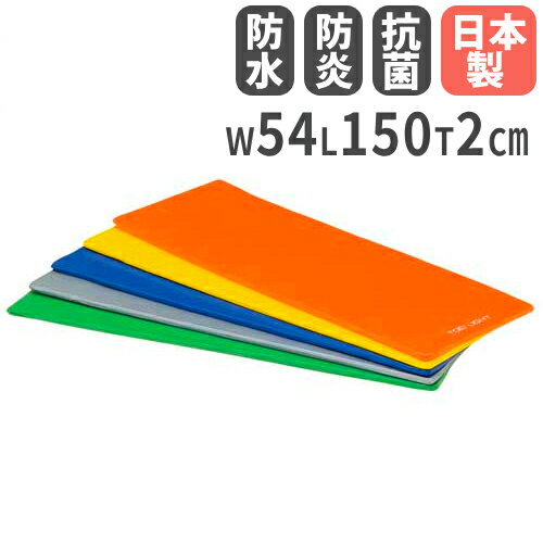 【P5倍5/10 13-15時&最大1万円クーポン5/9~16】 【法人限定】エクササイズマット150 幅54×長さ150×厚さ2cm 体操マット ヨガマット フィットネスクラブ トーエイライト H7470 H-7470