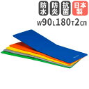 【P5倍5/5 13-15時&最大1万円クーポン5/5】 【法人限定】エクササイズマットM180DX 幅90×長さ180×厚さ2cm 二つ折り 体操 ヨガマット...