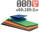 【P5倍10/15 13-15時&最大1万円クーポン10/14-17】 【法人限定】エクササイズマットF180 幅60×長さ180×厚さ2cm 三つ折り 体操マット ヨガマット フィットネスクラブ トーエイライト H7477 H-7477