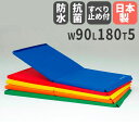 【P5倍7/30 13-15時&最大1万円クーポン7/30】 【法人限定】スポーツ軽量連結マットF 幅90×長さ180×厚さ5cm 二つ折り 連結式マット マッ...
