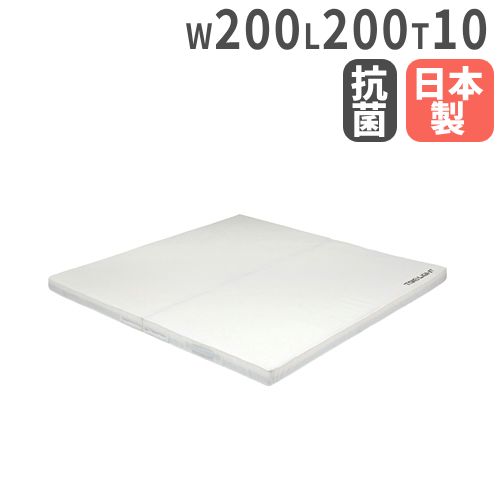 【P5倍11/25 13-15時&最大1万円クーポン11/20-26】 【法人限定】折りたたみ柔道用投込みマット 幅200×長さ200×厚さ10cm 二つ折りタ...