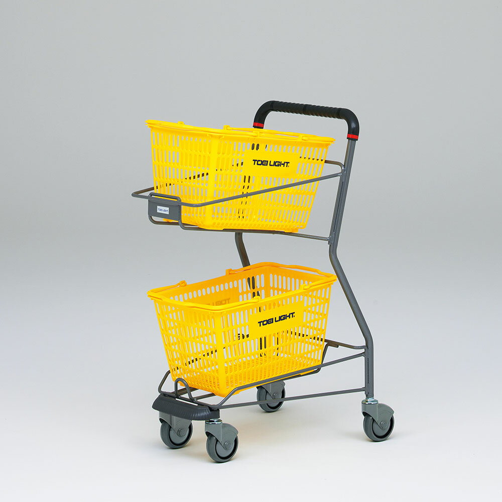 【P5倍11/25 13-15時&最大1万円クーポン11/20-26】 【法人限定】 キャリーカート カゴ付 キャリー ボール収納 ボールカート テニス用品 テ...