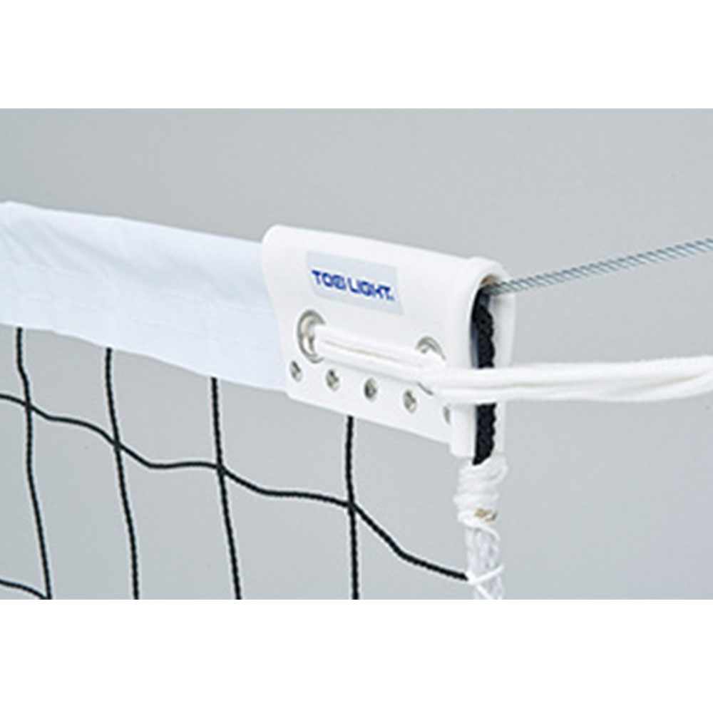 ネット 6人制 サイドベルト付 バレーボールネット バレーボール用品 スポーツ用品 ソフトバレー 運動 部活 練習 練習用品 屋内 体育館 運動場 コート設備 ...