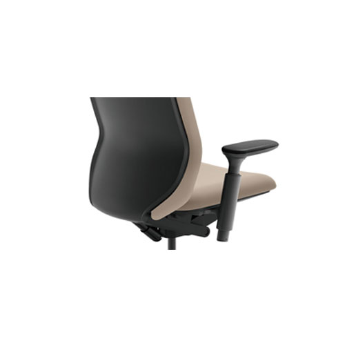 【P5倍8/5 13-15時&最大1万円クーポン8/4-10】 内田洋行 クレネ オフィスチェア オプション アジャスタブル肘 KAAB型 ブラック 作業チェア オフィス 椅子 日本製 5-377-0904