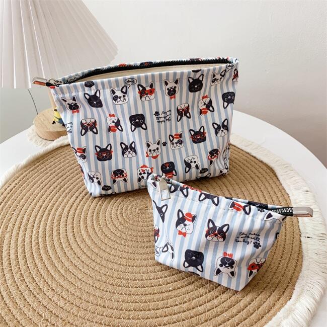 ポーチ 小物入れ 大きめ 財布 代わり セット おしゃれ 化粧ポーチ 自立 コンパクト 機能的 持ち歩き ブラシ入れ 可愛い レディース メイクポーチ 大容量 ...