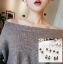 ピアス レオパード柄 レディースピアス レディースアクセサリー レオパード レオパルド アニマル柄 ヒョウ柄 ひょう柄 豹柄 毛玉 ブラック チェーン フックピ...