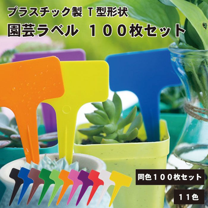 園芸ラベル 園芸 ラベル 植物タグ 園芸花壇 鉢植 ガーデニング 植物 名札 プラスチック製 T型形状 観葉植物 多肉植物 野菜 花 盆栽 雨風 強い大容量 送料無料