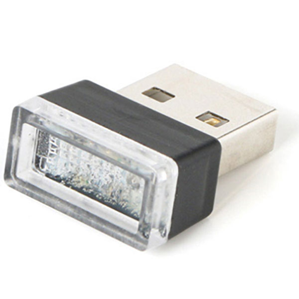 車 車内 イルミネーション LED　ライト USB 防塵 コンソールボックス 補助