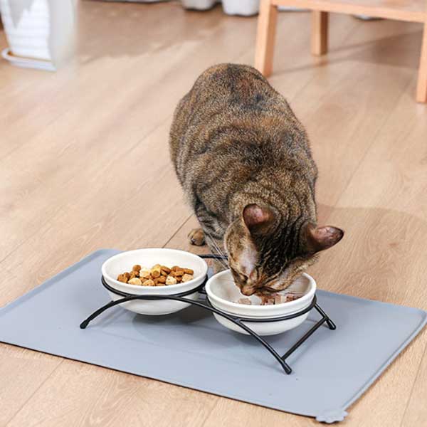 ペット用 犬 猫 フードマット ランチョンマット エサ皿 マット 犬 猫 お食事マット 送料無料 2