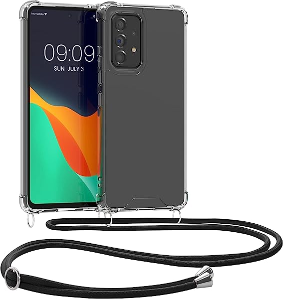 樂天商城 - Samsung Galaxy A53 5G ケース スマホショルダー ストラップ付 斜めがけ 落下防止 TPU 透明 送料無料