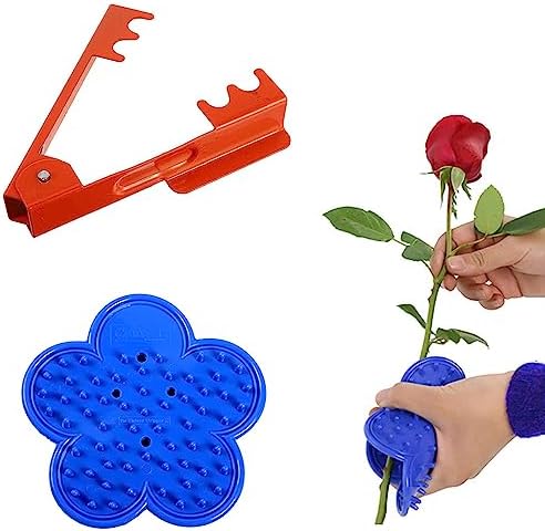 バラ 剪定 園芸はさみ プライヤーと破片除去ツールから成る 素材はゴムと金属製 バラの剪定 バラの棘を取り除く道具