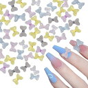 リボン パーツ 約90個セット ネイルパーツ リボン 3d 立体 蝶結び カラード ジュエリーパーツ 可愛い ジェルネイル パーツ レジン ネイルパーツ ストー...