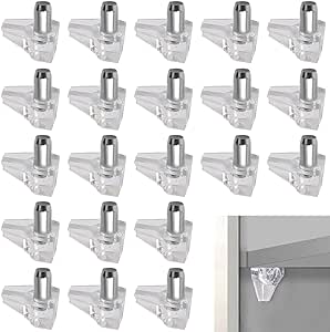 棚ダボ 差し込みタイプ 【50個セット】 棚受け ダボ ピン径5mm 棚受ダボ 差込みダボ棚受 家具固定用 シ..