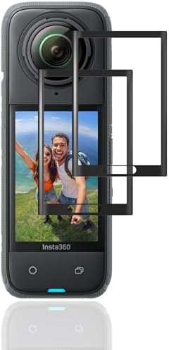 [2枚セット] Insta360 X4 フィルム 保護フィルム PMMA+PC合板 3D曲面対応 スクラッチ防止 高透過率 気..