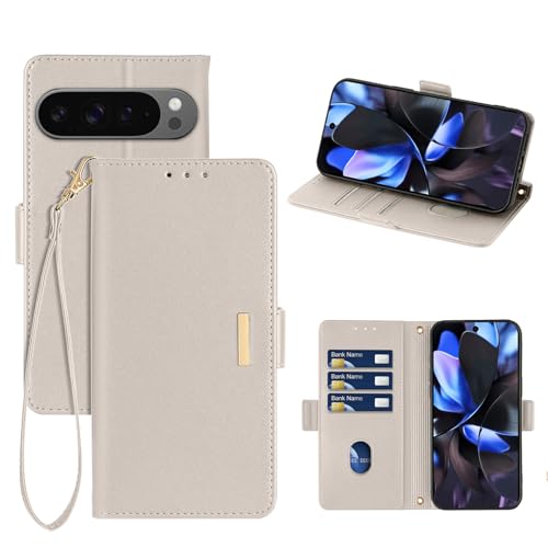 樂天商城 - Google Pixel 9 / 9 Pro ケース 手帳型 グーグル ピクセル9 / 9 プロ レザーケース PUレザー スマホカバー スマホケース 財布型 カード収納 マグネット開閉 カメラ保護 横置きスタンド機能 ストラップ付き 耐摩擦 耐衝撃 全面保護 (Google Pixel 9 / 9 Pro ア...