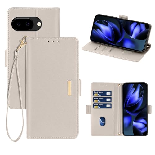 乐天商城 - 送料無料 Google Pixel 9A ケース 手帳型 グーグル ピクセル9a用 レザーケース PUレザー スマホカバー スマホケース 財布型 カード収納 マグネット開閉 カメラ保護 横置きスタンド機能 ストラップ付き 耐摩擦 耐衝撃 全面保護 (Google Pixel