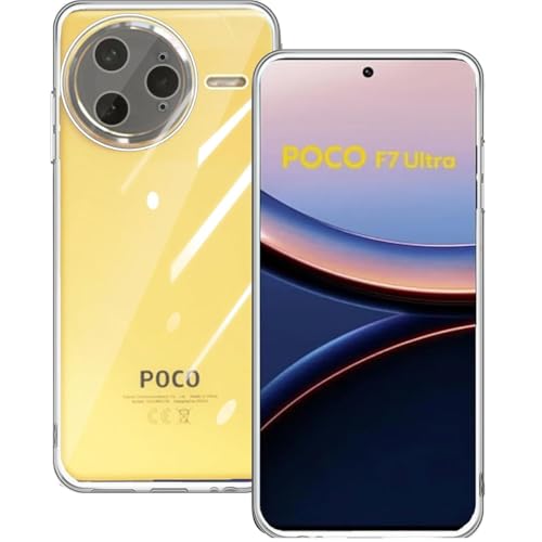 乐天商城 - POCO F7 Ultra ケース 薄型 軽量 耐衝撃 クリア 透明 TPU POCO F7 Ultra 保護カバー (クリア) 送料無料