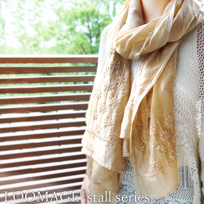 綿 ストール 大判 シルク 薄手 60代 50代 40代 冷房対策 大きめ レディース 細目 インド綿 おしゃれ ベージュ 黄色 コットン アジアン 冷え対策 春 夏 秋 冬 プレゼント 誕生日 母の日 クリスマス 190×56cm sta-001