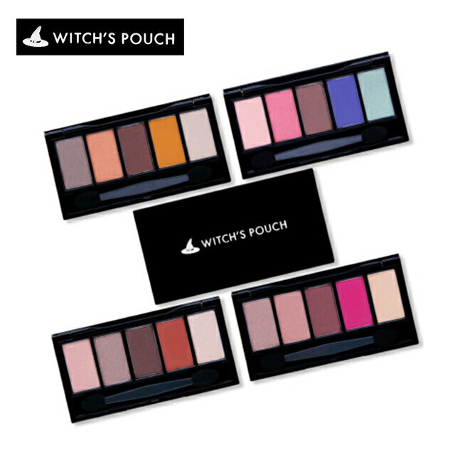 アイシャドウ パレット ウィッチズポーチ 5カラーズアイシャドウ【メール便送料無料】Witch's Pouch 5Colors Eyeshadowアイシャドウ 韓国 アイシャドー アイメイク ラメ マット シマー ブラウン オレンジ ピンク ブルー コスメ メイク プチプラ ∀