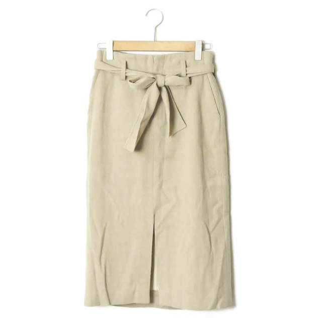 乐天商城 - 6 ROKU BEAUTY&YOUTH UNITED ARROWS ロク ビューティーアンドユース ユナイテッドアローズ 日本製 LINEN MIX TIGHT SKIRT リネンミックスタイトスカート 1624-299-2936 36(S) ベージュ ボトムス【中古】【6 ROKU BEAUTY&YOUTH UNITED ARROWS】
