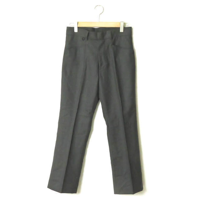 bukht ブフト 18AW 日本製 CLASSIC TROUSERS CHARCOAL PIN C