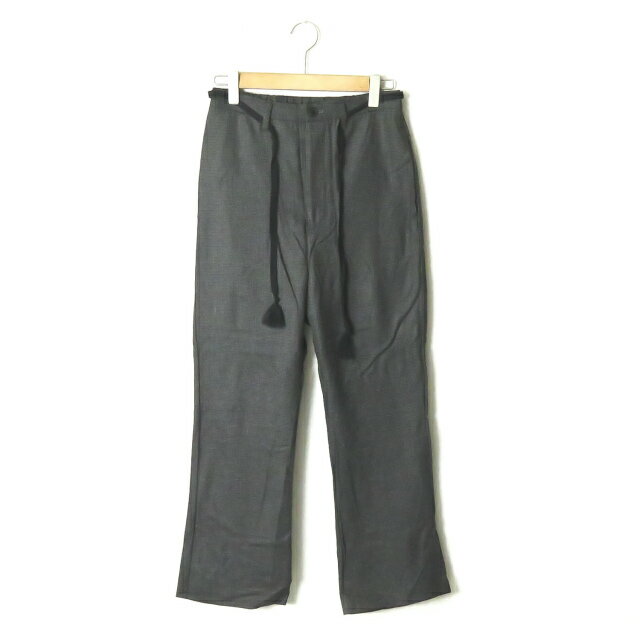 Rakuten - bukht ブフト 18AW 日本製 EASY TROUSERS グレンチェックイージートラウザーズ BV-95811 2(M) ブラウン/グレー パンツ スラックス ボトムス【新古品】【中古】【bukht】