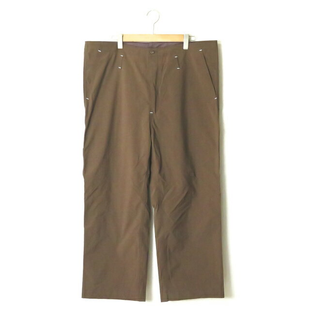 bukht ブフト 18SS 日本製 PAINTER PANTS ナイロン ペインターパンツ BV-312813 1(S) ブラウン 袴 ボトムス【新古品】【中古】【bukht】