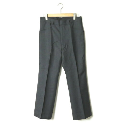 bukht ブフト 18AW 日本製 CLASSIC TROUSERS CHARCOAL PIN CHECK ピンチェック クラシックトラウザーズ BV-95812 2(M) ダークグレー パンツ スラックス 微フレア ボトムス【新古品】【中古】【bukht】 bukht ブフト 18AW 日本製 CLASSIC TROUSERS CHARCOAL PIN CHECK ピンチェック クラシックトラウザーズ BV-95812 2(M) ダークグレー パンツ スラックス 微フレア ボトムス【新古品】【中古】【bukht】