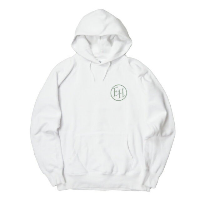 Expert Horror エキスパートホラー 19AW OLD ROUNDEL HOODIE ロゴプリントフーディー 1212-399-6883 L ホワイト スウェット プルオーバー トップス【中古】【Expert Horror】