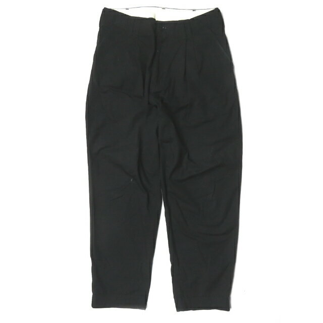 HUMIS ヒューミス 日本製 CHEMICAL 2TUCK PANTS ケミカル3タックパンツ M-PT702 S ブラック リップストップ ボトムス【中古】【HUMIS】