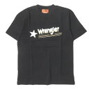 Wrangler x STA-WEST'S x EDIFICE ラングラー スターウエスト エディフィス 別注 25th Tシャツ ロゴプリントTシャツ 19071310010410 S ブラック 半袖 トップス【新古品】【中古】【Wrangler × STA-WEST'S x EDIFICE】