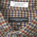 Engineered Garments エンジニアードガーメンツ アメリカ製 Spread Collar Shirt - Cotton Plaid チェックスプレッドカラーシャツ XS カーキ 長袖 ワイド トップス【中古】【Engineered Garments】 3