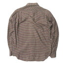 Engineered Garments エンジニアードガーメンツ アメリカ製 Spread Collar Shirt - Cotton Plaid チェックスプレッドカラーシャツ XS カーキ 長袖 ワイド トップス【中古】【Engineered Garments】 2