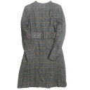 TOGA PULLA g[K v 18AW { Wool Check Dress E[`FbNhX TP82-FH214 36 O[  s[X gbvXyÁzyTOGA PULLAz