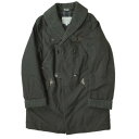 KENNETH FIELD ケネスフィールド 日本製 MAC COAT マックコート M ブラック Thinsulate ツイード ショールカラー ダブル アウター【中古】【KENNETH FIELD】