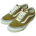 VANS バンズ OLD SKOOL オールドスクール 721278 US6.5(23cm) マスタード キャンバス スエード スニーカー シューズ【中古】【VANS】