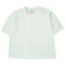 SASQUATCHfabrix. サスクワァッチファブリックス 19SS 日本製 NANPOU GAME SHIRT - 001 メッシュ ベースボールシャツ 19SS-CST-003 L OFF WHITE 半袖 フットボール Tシャツ トップス【新古品】【中古】【SASQUATCHfabrix.】