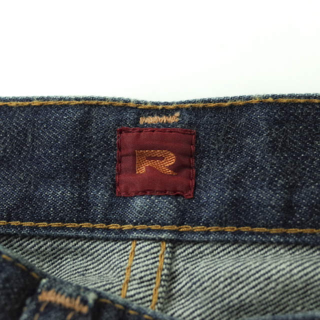RESOLUTE リゾルト 日本製 710 Tight Straight(66モデル) スリムセルビッチデニムパンツ 28 インディゴ LEVI'S 501 ボタンフライ ジーンズ ボトムス【中古】【RESOLUTE】