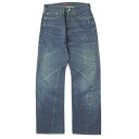 RESOLUTE リゾルト 日本製 710 Tight Straight(66モデル) スリムセルビッチデニムパンツ 28 インディゴ LEVI'S 501 ボタンフライ ジーンズ ボトムス